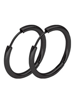 Stainless Steel Punk Hoop Earrings