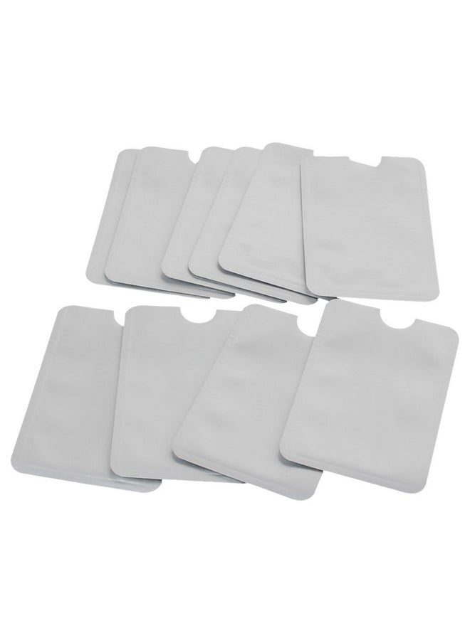 RDEXP Rfid Blocking Sleeve Holder Credit Card Secure Protector Aluminum Foil Pack Of 10 (Type 1)  - Image 1