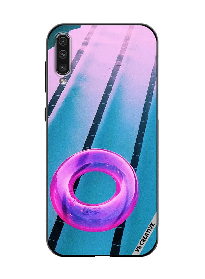 VR CREATIVE Protective Case Cover For Samsung Galaxy A50/A50s Pink Tube Design Multicolour - Image 1