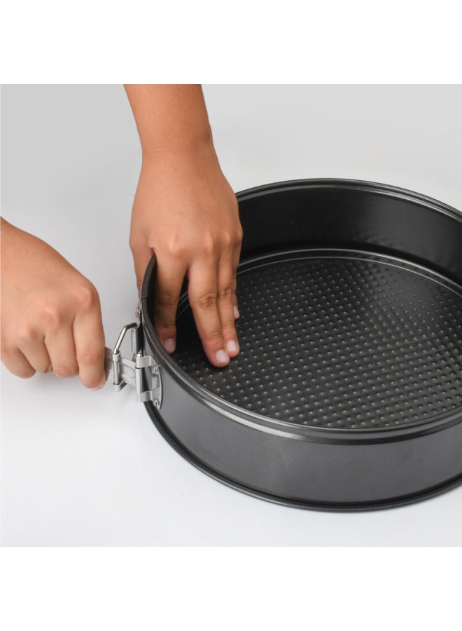 Cake Mold 4/6/7/8/9/10 Inch Round Thickened Non-stick Coated Carbon Steel Lock Baking Pan Qi Feng Cake Mold-Specifications:4 Inch Heart (bulk 118g) - Image 5
