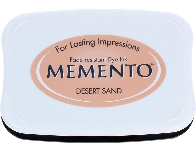 Tsukineko Memento Dye Ink Pad  Desert Sand