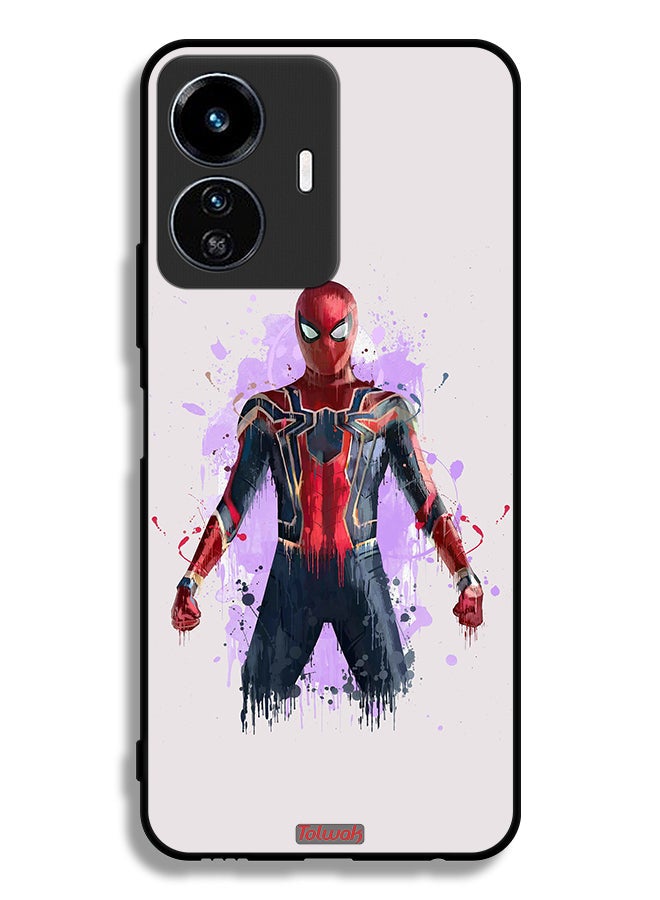 Tolwak Vivo Y77 5G Protective Case Cover Iron Spider Artwork - Image 2