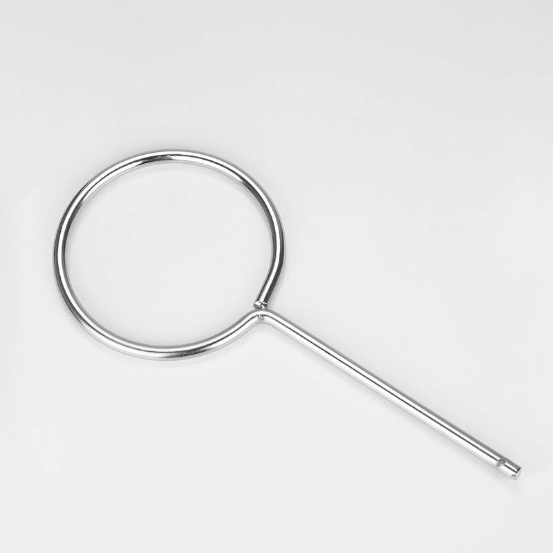 stonylab Support Retort Ring, Chrome-Plated Lab Support Ring Closed Extension Ring in O.D. 120 mm I.D. 105 mm for Laboratory Experiment, Sturdy Corrosion Resistant - Image 4