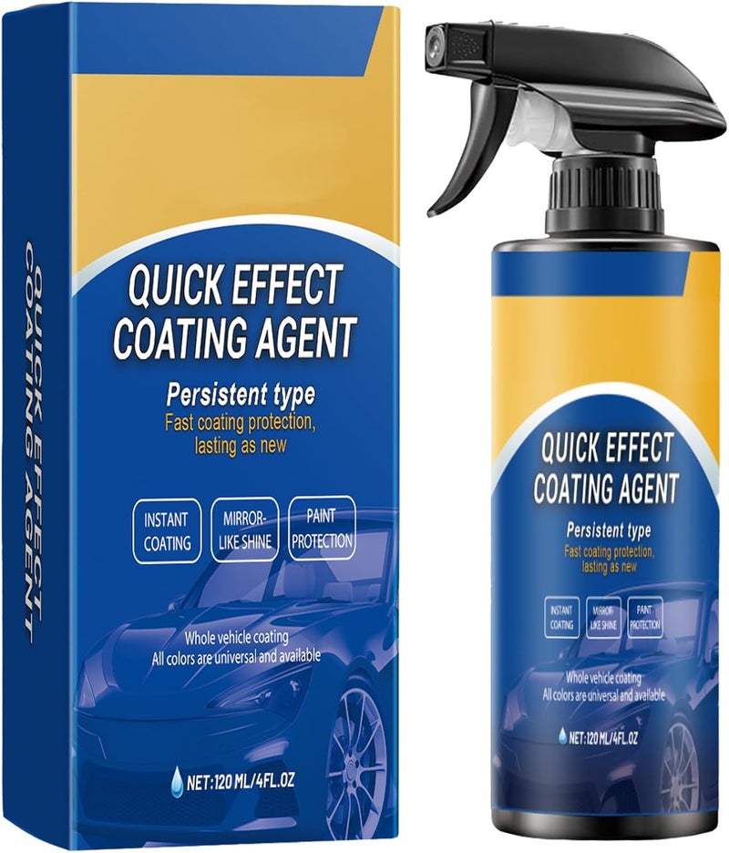 Multi-Functional Coating Renewal Agent | 120ml Car Scratch Repair Spray, High Protection Long Lasting | Quick Drying, Durable Vehicle Coating | Automotive RV Sedan Trailer Maintenance - Image 1