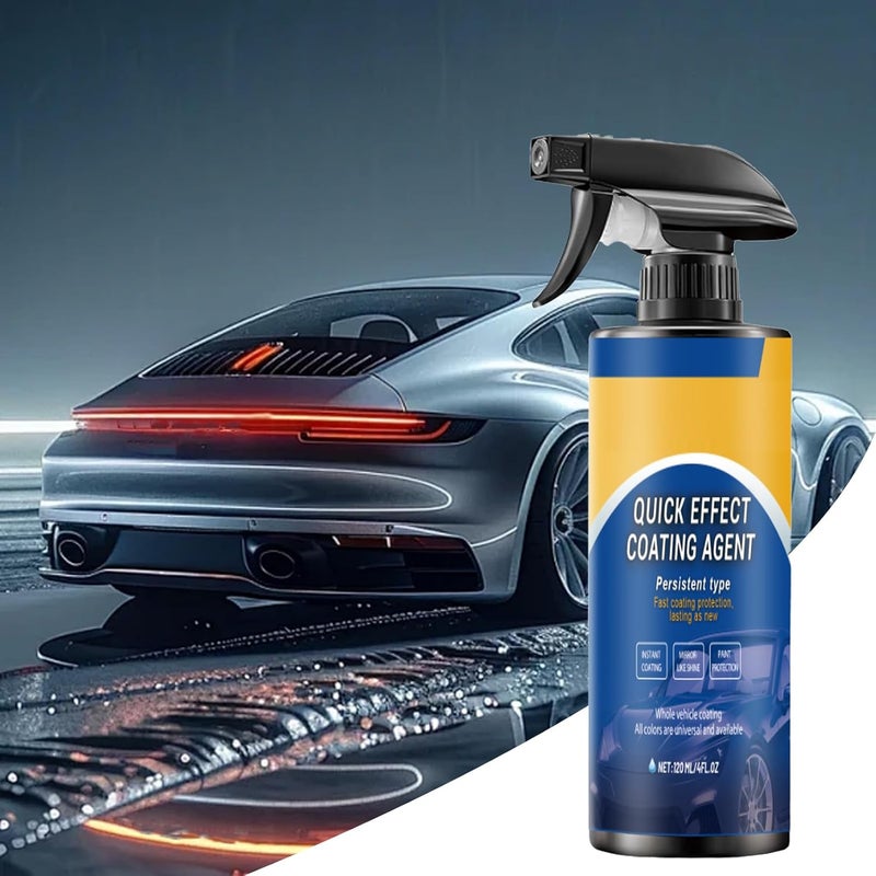 Multi-Functional Coating Renewal Agent | 120ml Car Scratch Repair Spray, High Protection Long Lasting | Quick Drying, Durable Vehicle Coating | Automotive RV Sedan Trailer Maintenance - Image 3