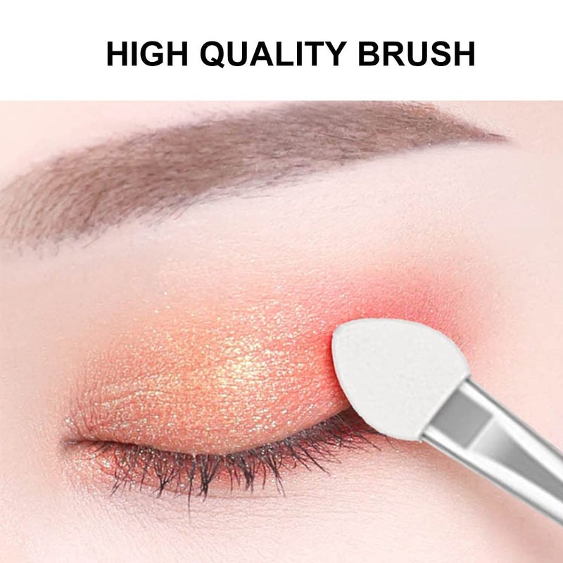Elecsera 10 Pcs Disposable Eyeshadow Brushes Dual Sides Pack of 10 - Image 3