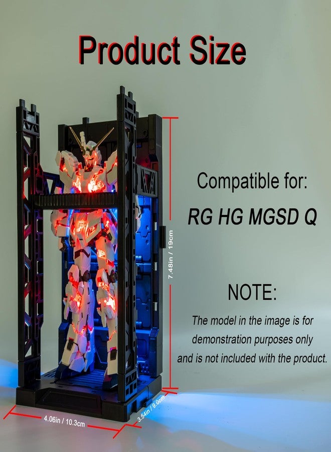 LBASE Upgraded GEN 5th Wireless LED Units for Gundam Models Kits, Light Set for Gundam RG HG MGSD Q 1/144 Model Kit, Wireless Induction LED Lamp Beads (GEN 5th + 5 Light Beads) - Image 2