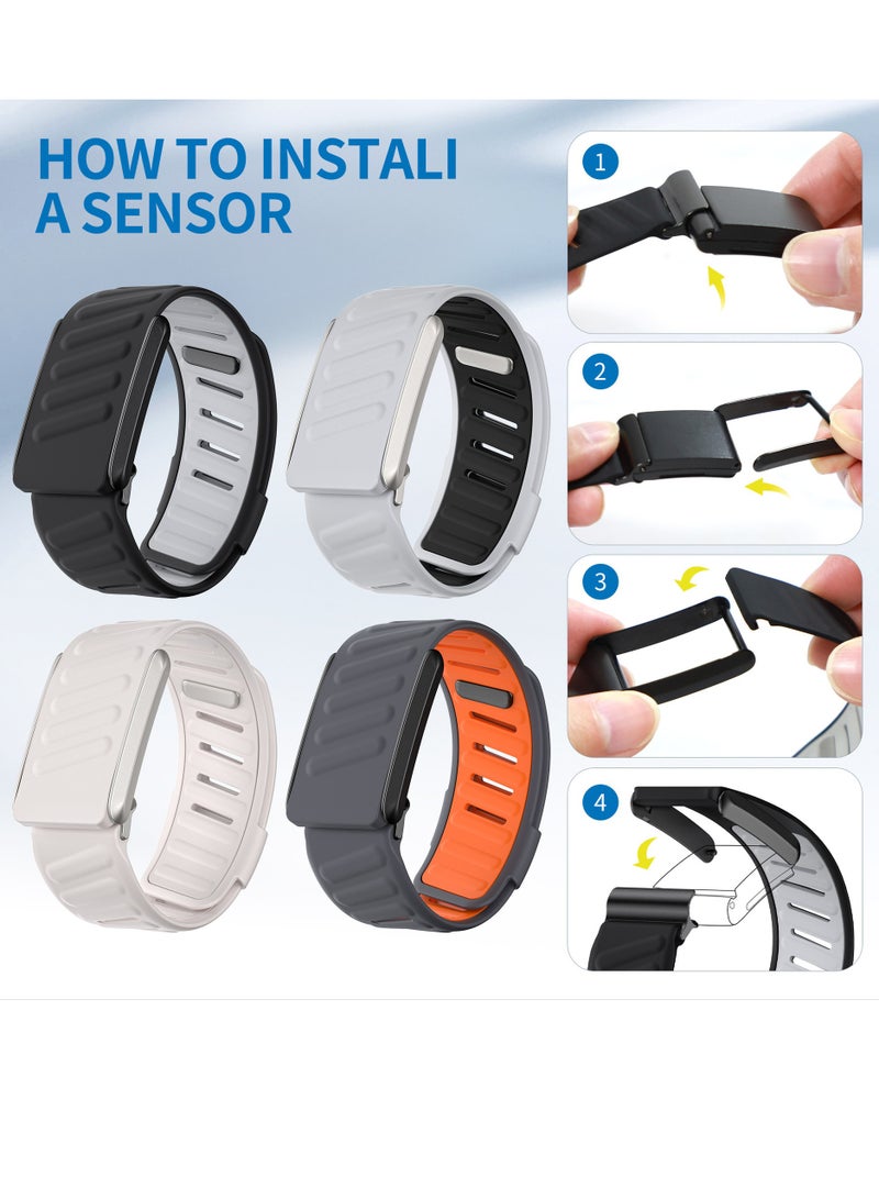 RinGinG Sport Silicone Replacement Band Compatible with Whoop 5.0 Wearable Fitness & Activity Tracker, Durable, Comfortable & Breathable and Adjustable Wristband Replacement Strap Easy to Use and Perfect for Every Occasion Whoop Band Silicone Replacement Wrist Compatible with Whoop Strap 5.0 Ultra-Soft Waterproof and Sweatproof, Soft-Touch and Flexible Silicone, Premium Quality, Comfortable  - Image 4