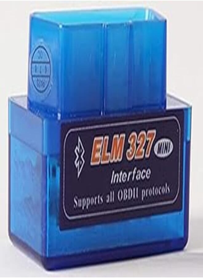 ELM - ELM Bluetooth OBDII/OBD 2 Car Errors Diagnostic Scanner V1.5 Model SE-02 - Image 1