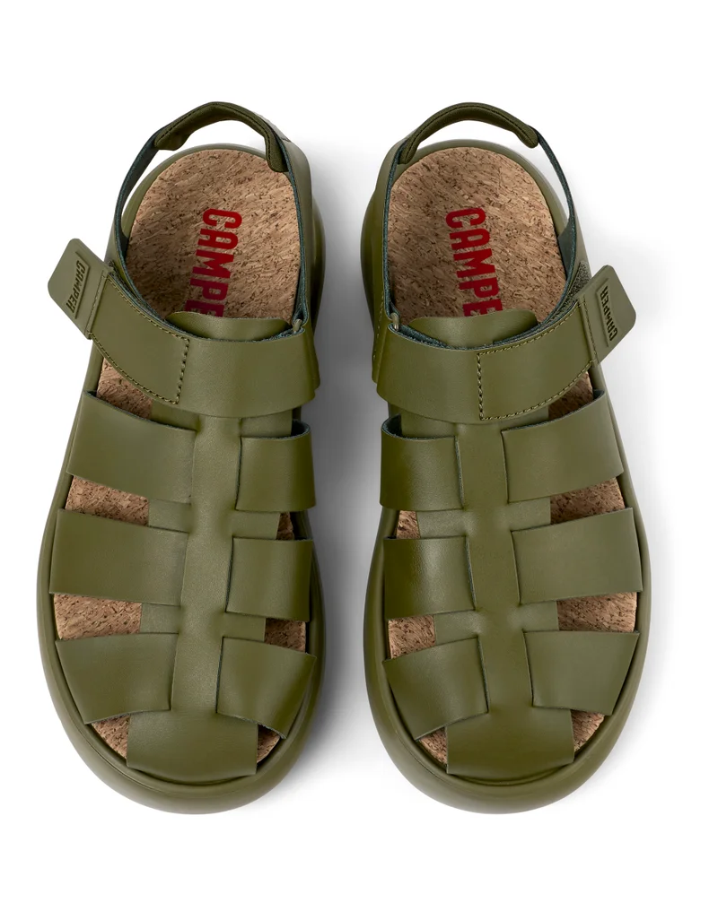 Camper Pelotas Flota, Men's Sandal, Green