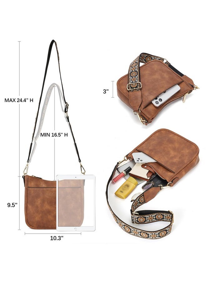 BOSTANTEN Crossbody Bags for Women Trendy Vegan Leather Hobo Purses Shoulder Handbags With Wide Shoulder Strap Brown - pzsku/Z7DE87E60A7952985ECC0Z/45/_/1736571157/a5df791c-0167-49cf-965a-fe411d5b2630