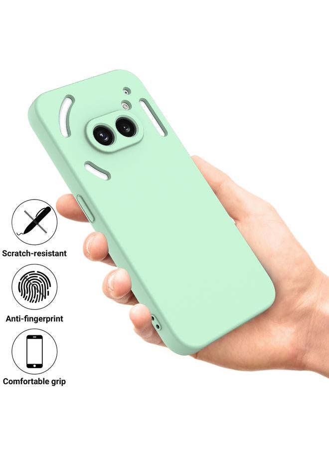 S-TOP Case For Nothing Phone 2a Pure Color Liquid Silicone Shockproof Phone Case - Image 2