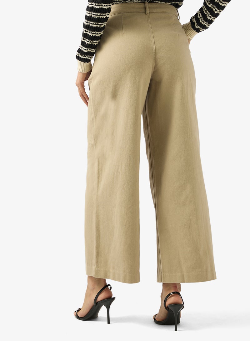 فيرو مودا بنطلون فيمارلي واسع الساق بخصر متوسط - Image 3