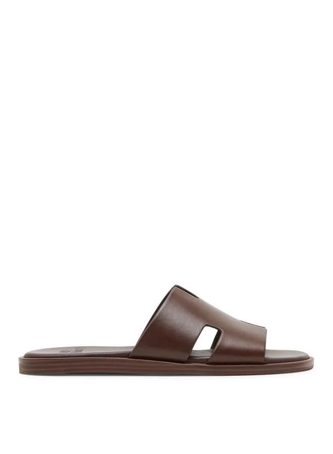 ستيف مادن Leon Dark Brown Men's Casual Sandals