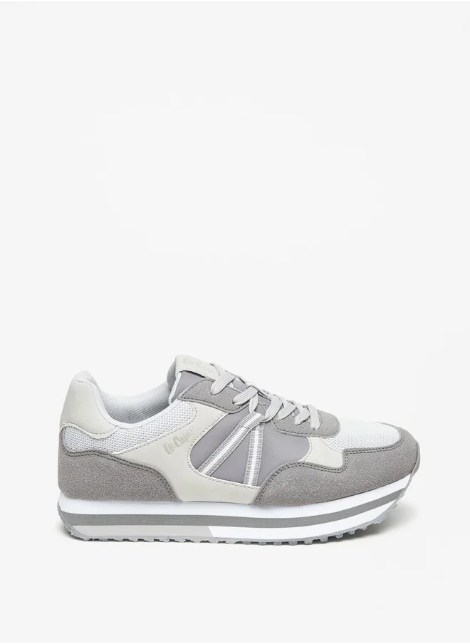 Lee Cooper Women's Textured Lace-Up Sneakers