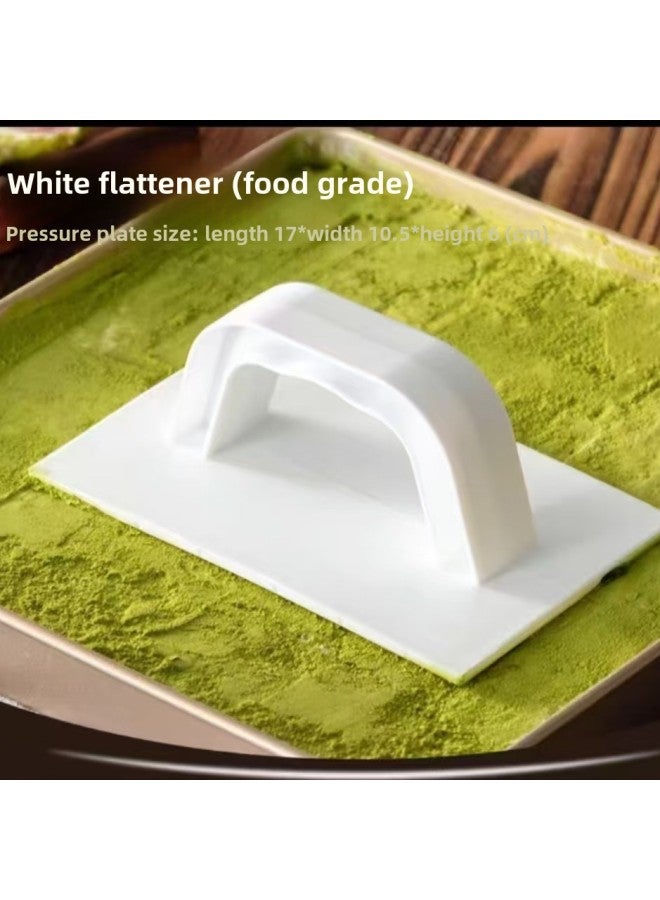 Snowflake Crisp Ejiao Cake Mold Sugar Plate Taifei Slate Plate Homemade Special Tool-Specifications:See The Picture For Details-Color:Milky White  - Image 4