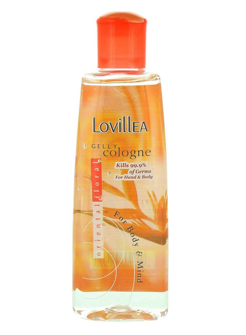 LOVillEA Oriental Floral Body And Hand Gelly Cologne Gel Clear/Yellow 200ml - Image 1