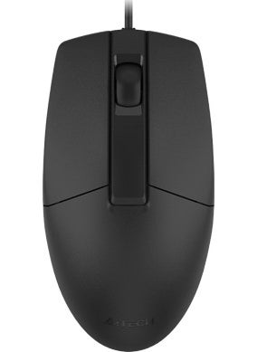 A4TECH A4 Tech OP-330 Black 1200 DPI V-Track Mouse  - Image 1
