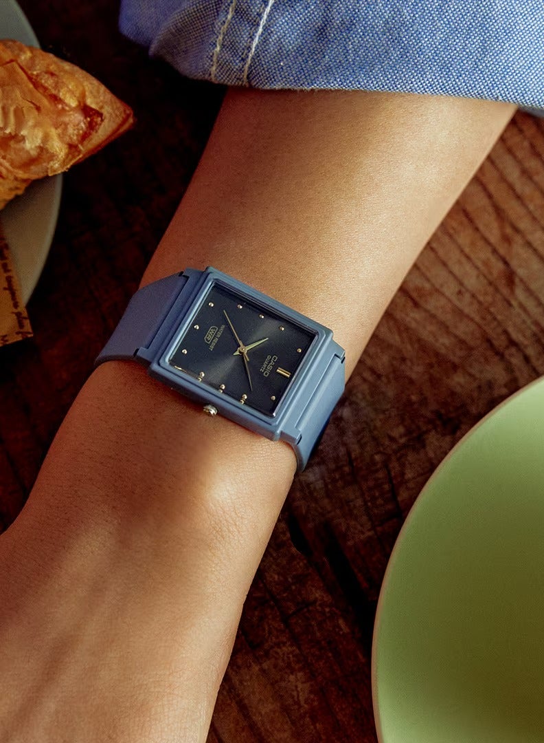 CASIO ساعة يد أنالوج للرجال والنساء بحزام من الراتنج MQ-38UC-2A2 - Image 2