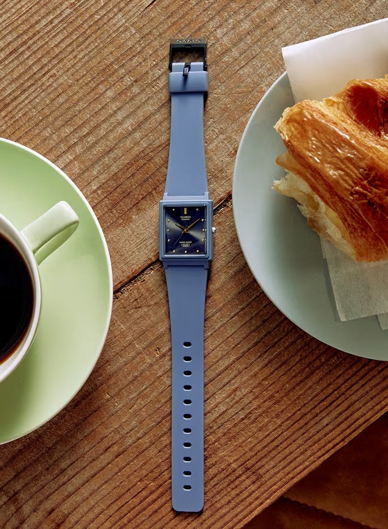 CASIO ساعة يد أنالوج للرجال والنساء بحزام من الراتنج MQ-38UC-2A2 - Image 3