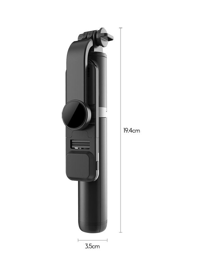 NIBEMINENT Wireless BT Selfie Stick With Extendable Tripod Black  - Image 4