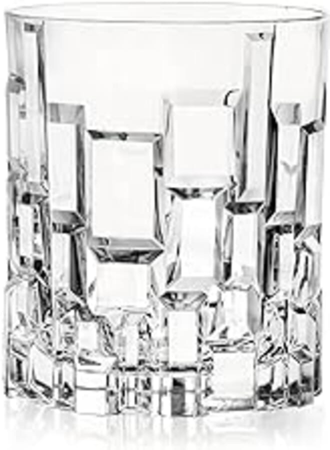 RCR RCR 27439020006 Etna Short Tumbler, Finest Luxion Crystal, Dishwasher Safe, Set of 6, 330 ml, Ideal for New Homeowners or Dinner Parties