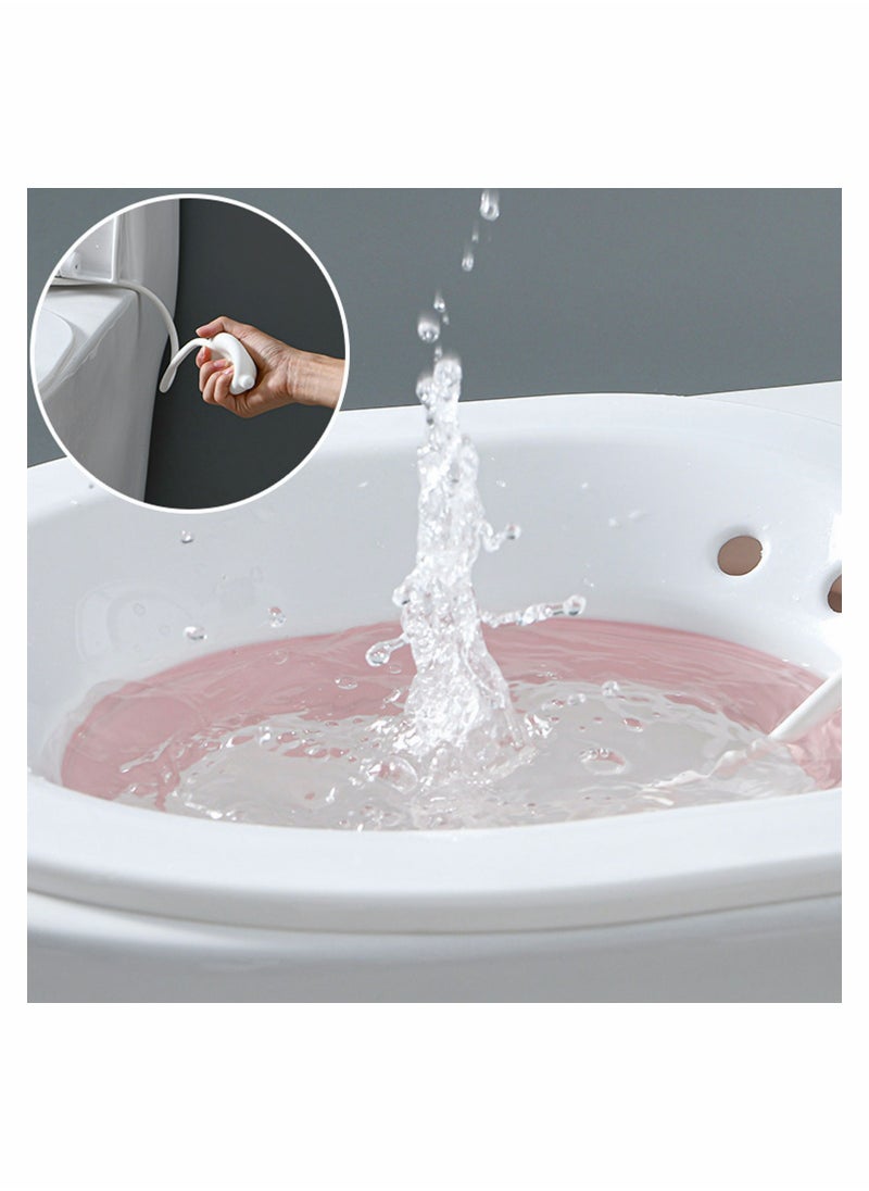 SYOSI - Sitz Bath for Over Toilet Postpartum Care Soothes Opens Pores Promote Blood Circulation Clean Skin in the Buttocks Area to Prevent Clogged suit Pregnant Woman Elder - Image 1