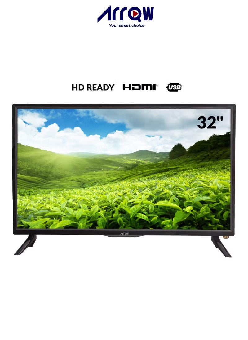 ARRQW 32 Inch LED HD ATV with USB 2.0, AC Power Supply 90-260V 50-60Hz | Model Number: RO-32LSH  - Image 1