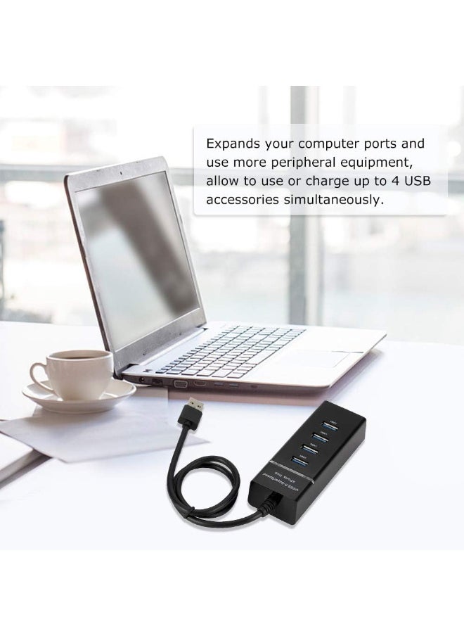 VIUAUAX High Speed 4 Port 3.0 Multi USB Hub Splitter Expansion  - Image 2