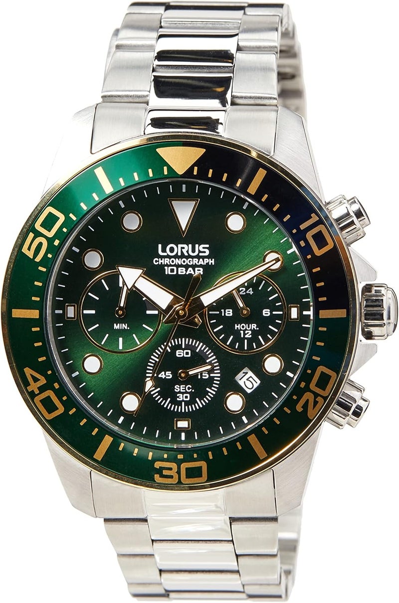 لوراس ساعة لوروس RT345JX9 أوتوماتيكية نسائية من الفولاذ المقاوم للصدأ مع حزام معدني - Image 1