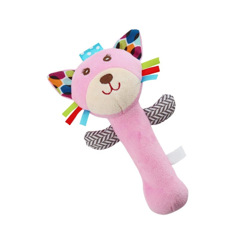 Cat Shape Hand Bell Comfort Noise Maker Lightweight Educational Hand Grip G30 - Image 2