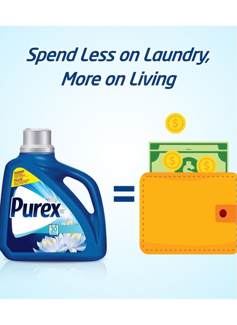 Purex - Cold Water Laundry Detergent 225 Wash Loads for Automatic and Normal Machines with 30 Days of Freshness 9L - Image 1