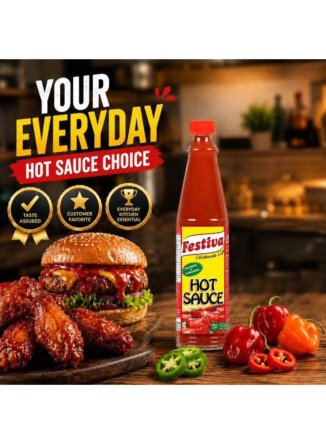 Festiva Hot Sauce 88ml - Spicy Chili Sauce for Burgers, Sandwiches, Fries and Snacks - Dip and Cooking Sauce - Image 5