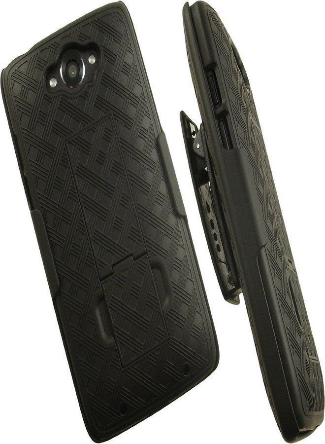 Verizon OEM Verizon Shell Holster Belt Clip Case Combo for Motorola Droid Turbo XT1254 - MOTXT1254HOC - Image 1