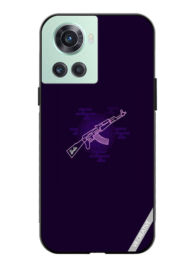 VR CREATIVE Protective Case Cover For OnePlus 10R Ak47 Minimal Design Multicolour - Image 1