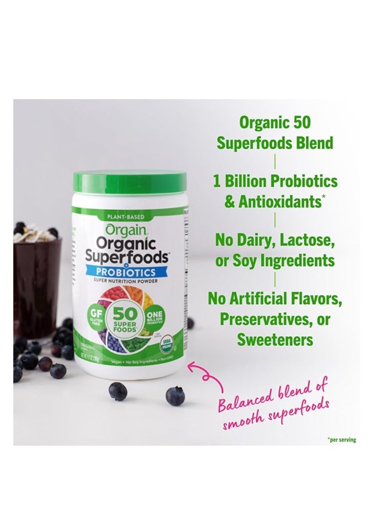 Orgain Organic Super Foods Powder,9.9 oz 280g - Image 3