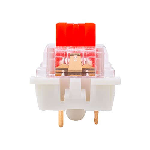 outemu Red Switches 20 Pack, 3 Pin 45gf Linear/RGB/Dustproof/RGB Key Switch - Cherry MX Equivalent DIY Replaceable Switches for Mechanical Keyboard - Image 5