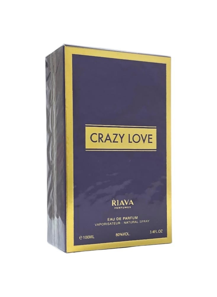 ريافا برفيوم عطر كريزي لوف أو دو بارفان 100مل - Image 1