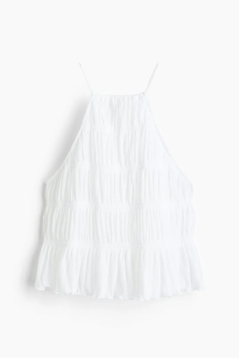 H&M Smocked strappy top