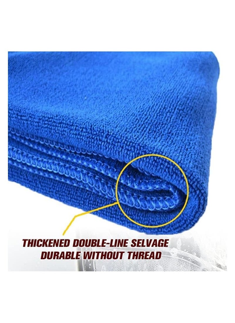 Generic - Double Face Blue Microfiber Towel 155x60 Enjoy a Luxurious Experience and Exceptional Comfort with the Blue Microfiber Towel Reversible 155x60 cm Designed to Meet All Your Needs - Image 1