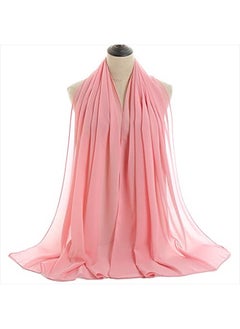 for Women Lightweight Breathable Solid Color Soft Chiffon Long Fashion Scarves Sunscreen Shawls (Peach pink) - pzsku/Z7DEAA07E3D9BA9E93DADZ/45/_/1716103573/983d6ccb-fb60-469f-81f8-9dfdc772d96f