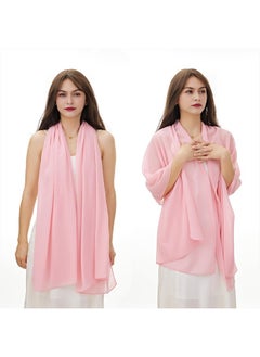 for Women Lightweight Breathable Solid Color Soft Chiffon Long Fashion Scarves Sunscreen Shawls (Peach pink) - pzsku/Z7DEAA07E3D9BA9E93DADZ/45/_/1716103575/2f5e4df4-0075-4d02-8662-1b14fa21b496