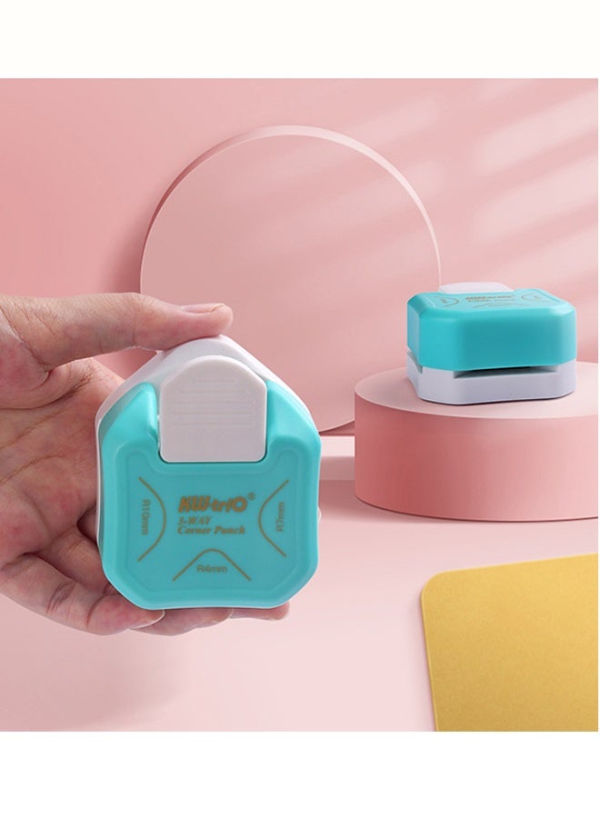 3-In-1 Corner Rounder Paper Punches Border Blue - Image 3