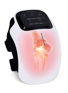 TIGER New Knee Massager with Heating & Vibration – Wireless, Rechargeable, Large LED Screen Smart Knee Massage Device – Relieve Joint Pain, Swelling, Stiffness – Ideal for Knee Joint Therapy and Comfort  - Image 1