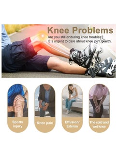 TIGER New Knee Massager with Heating & Vibration – Wireless, Rechargeable, Large LED Screen Smart Knee Massage Device – Relieve Joint Pain, Swelling, Stiffness – Ideal for Knee Joint Therapy and Comfort  - Image 3