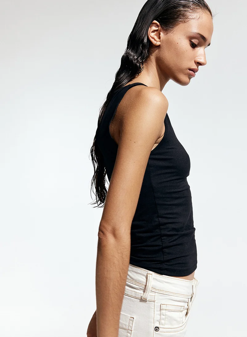 اتش اند ام Flared Low Jeans