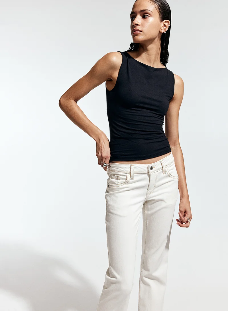 اتش اند ام Flared Low Jeans