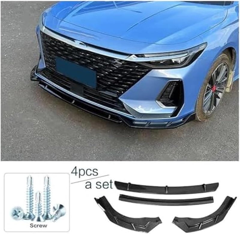 DEMULAX Front Bumper Lip Splitter for Chery Arrizo 8 - Image 2