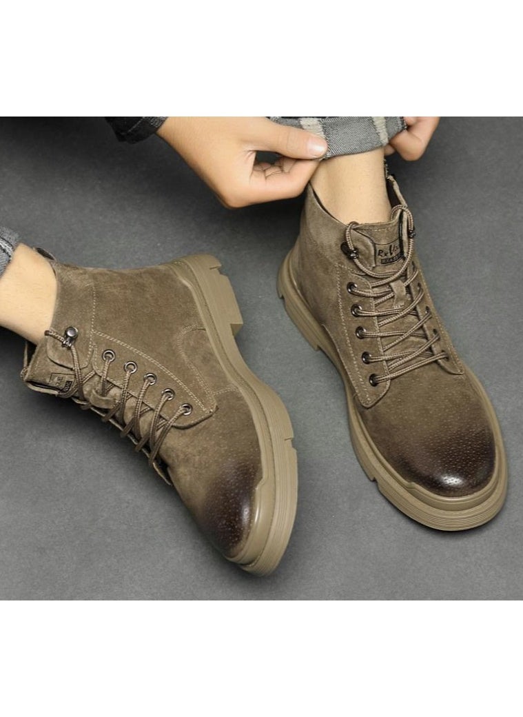 KUYING - New Fashion Men's Martin Boots - Image 1