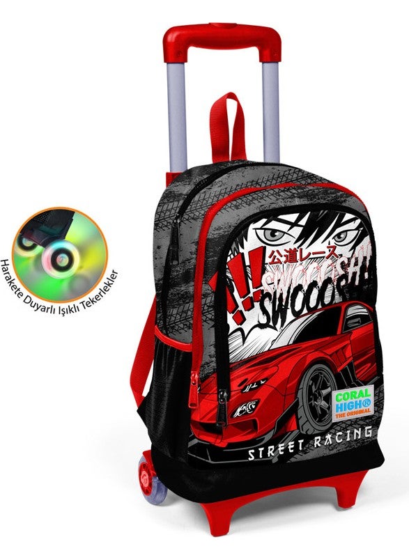 Yaygan 23947 Coral High Check Backpack (Light Wheel)  - Image 1